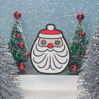 Atomic Santa Magnet