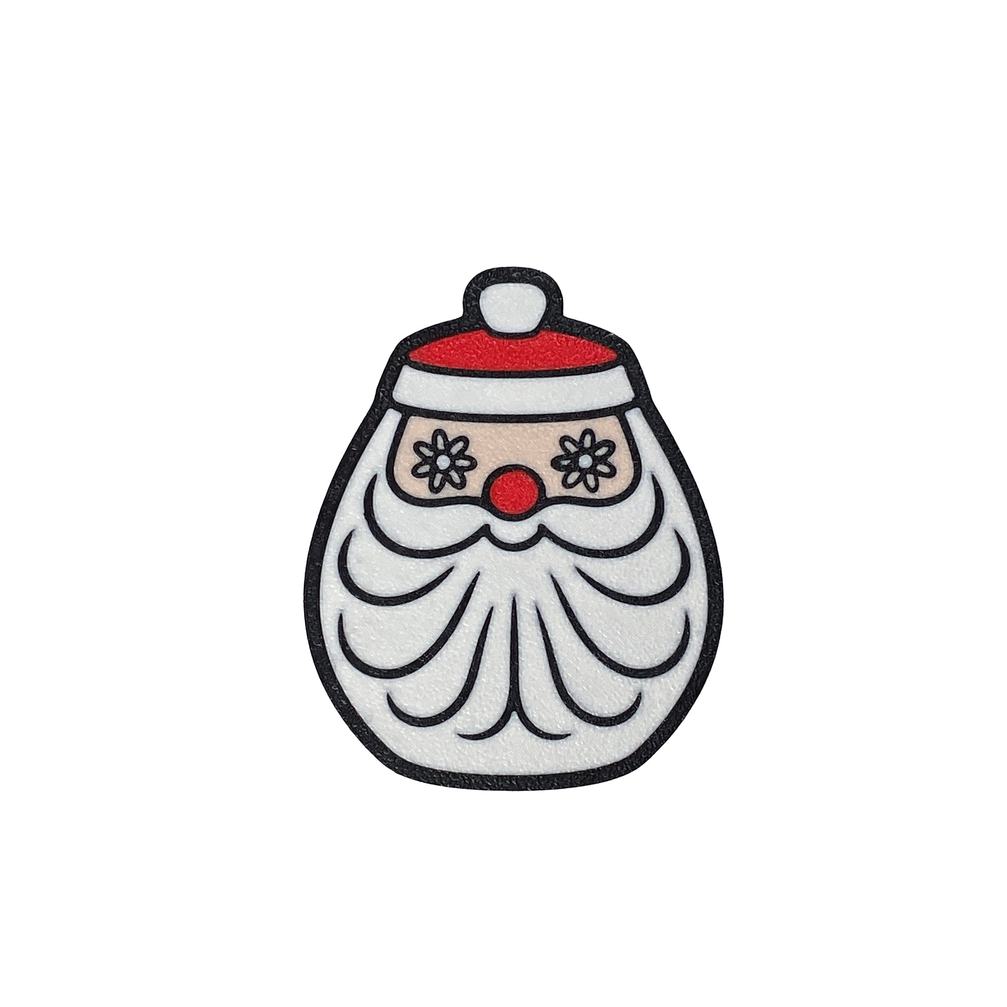 Atomic Santa Magnet