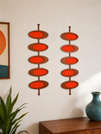 Satellite Parade - MidMod Kitschy Acrylic Art