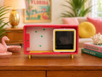 Flamingo Vibe Clock - Desk and Tabletop