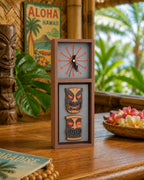 Aloha Totem Clock - Desk - Tabletop or Wall