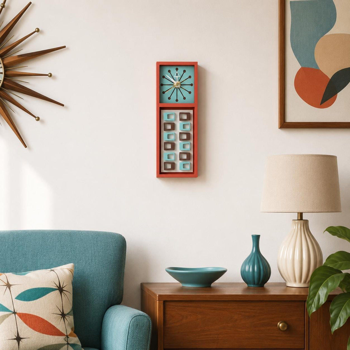 Modular Rhythm Clock - Desk, Tabletop, Wall