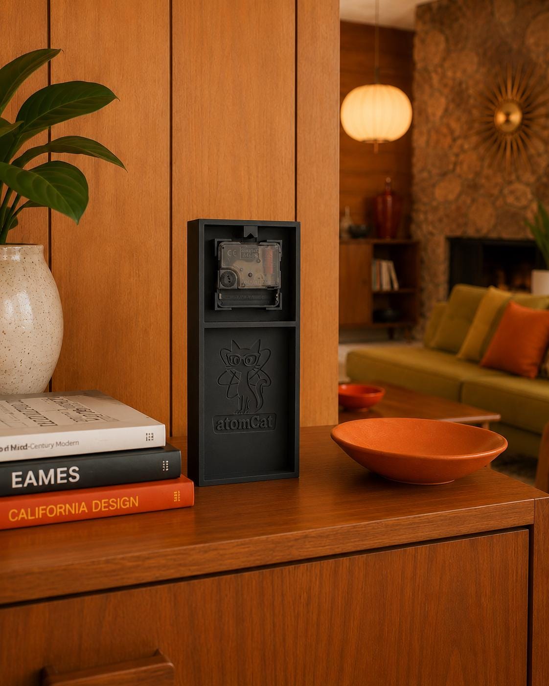 Primary Moderne Clock - Desk, Tabletop, Wall