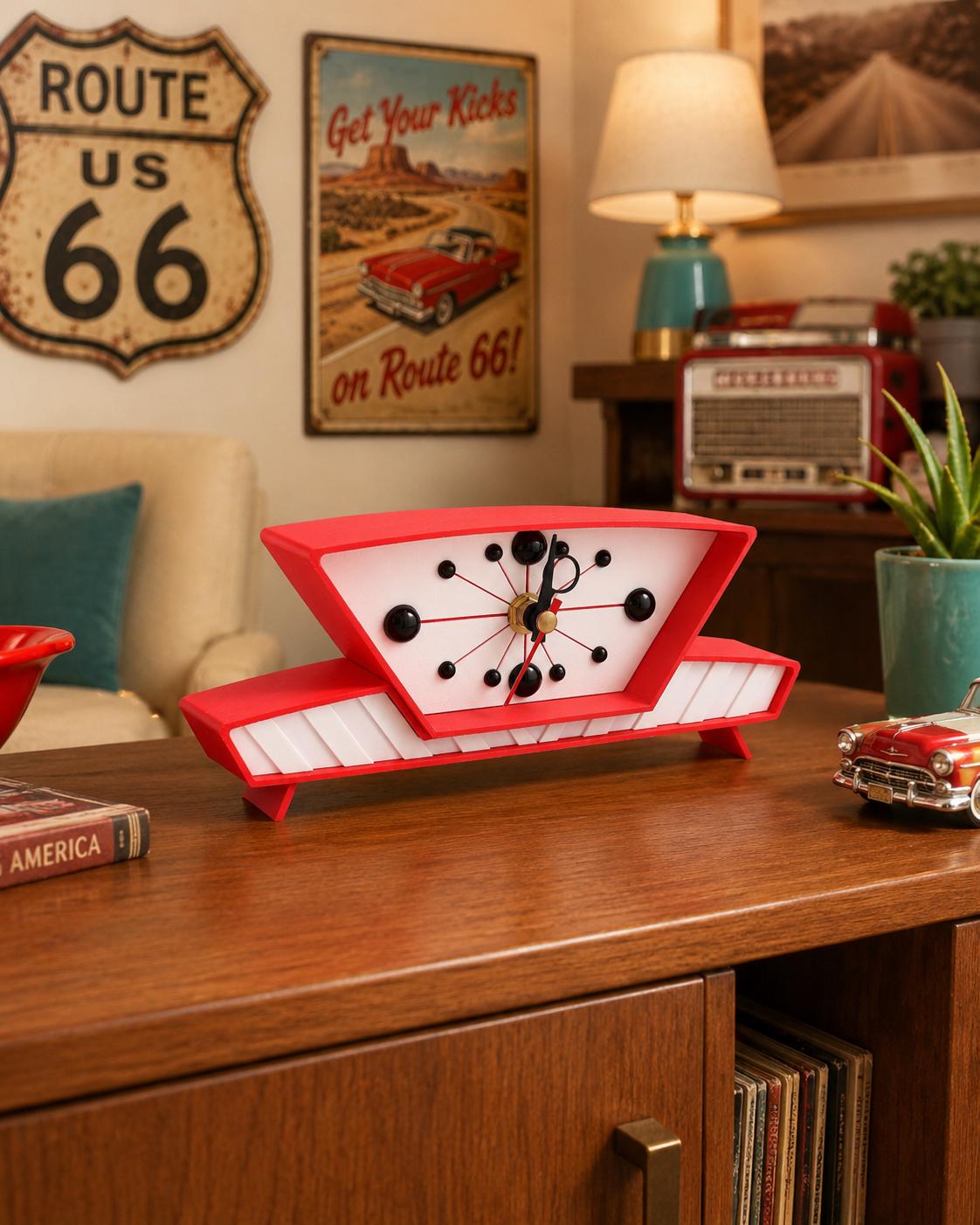 Redline Clock - Desk and Tabletop