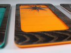 Atomic Triptych Acrylic Wall Art