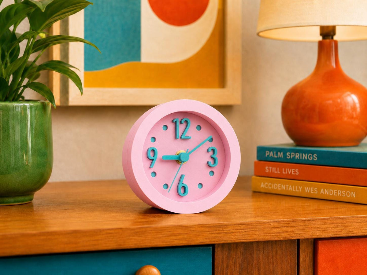 Bubblegum Breeze Dot Clock