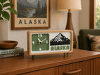 Alaskan Range Clock - Desk and Table Top