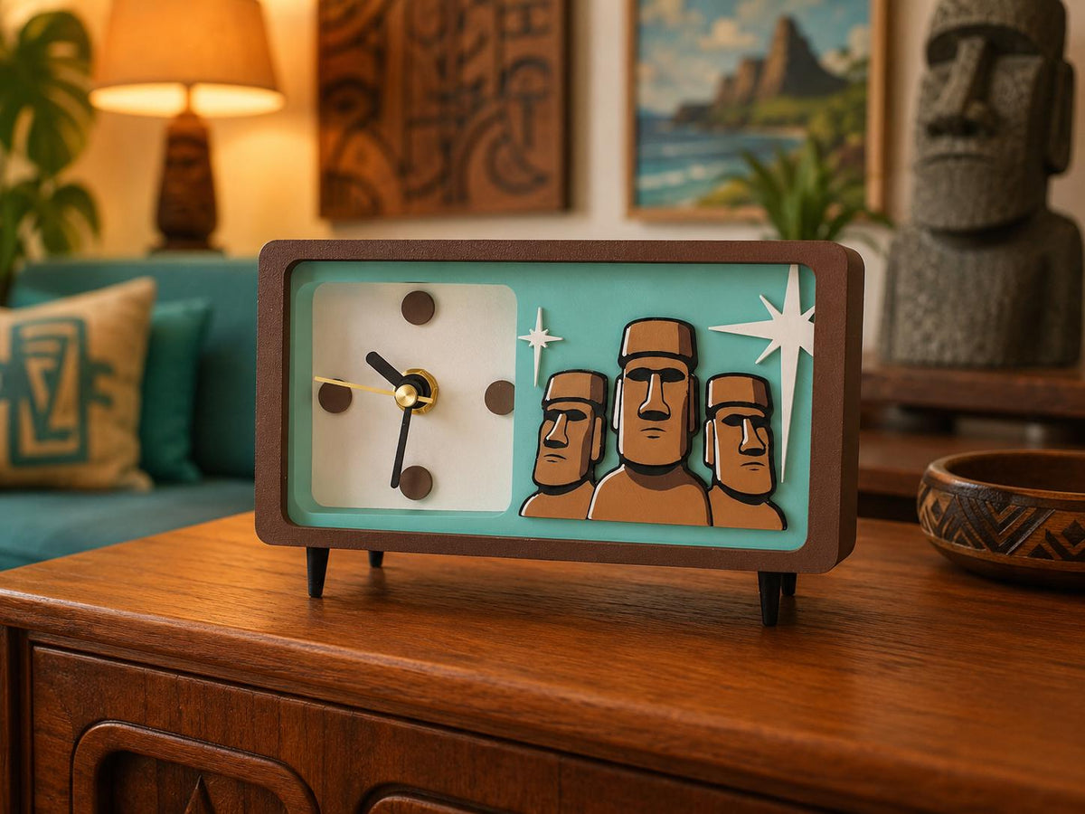 Island Watch Clock - Desk and Tabletop