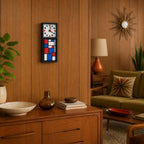 Primary Moderne Clock - Desk, Tabletop, Wall