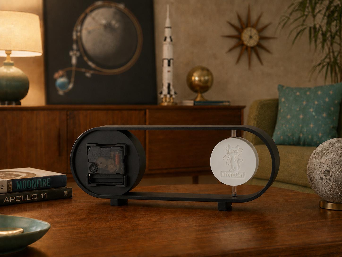 Terra Luna Capsule Clock - Desk and Tabletop