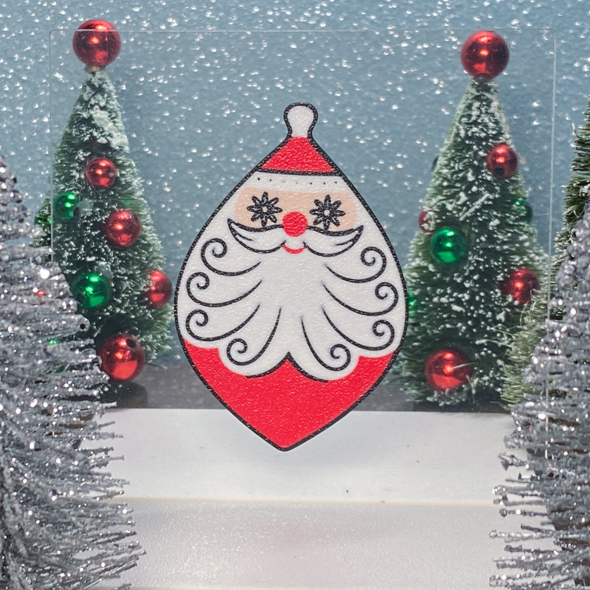 Holt Howard Inspired Mid Century Santa Magnet