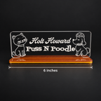 Holt Howard Puss N Poodle Shelf Tag