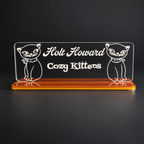 Holt Howard Cozy Kitten Shelf Tag