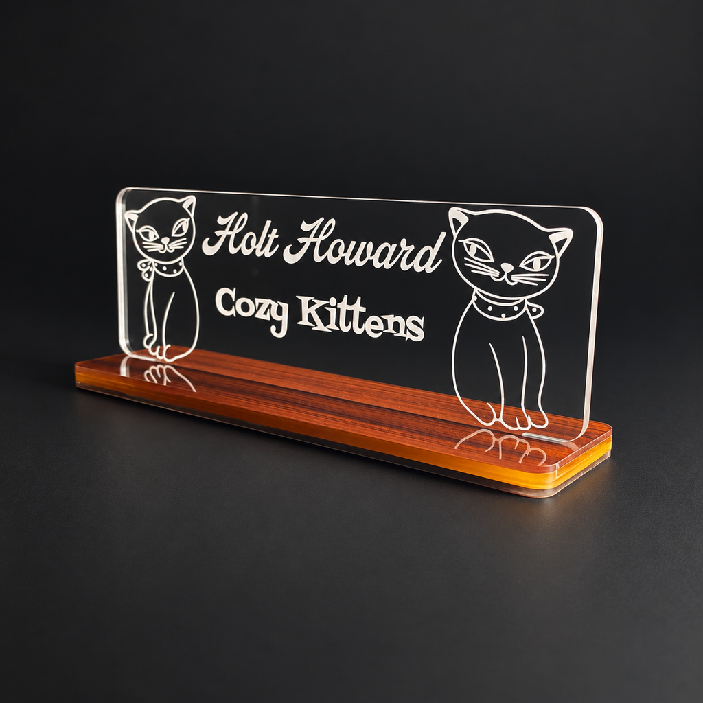 Holt Howard Cozy Kitten Shelf Tag