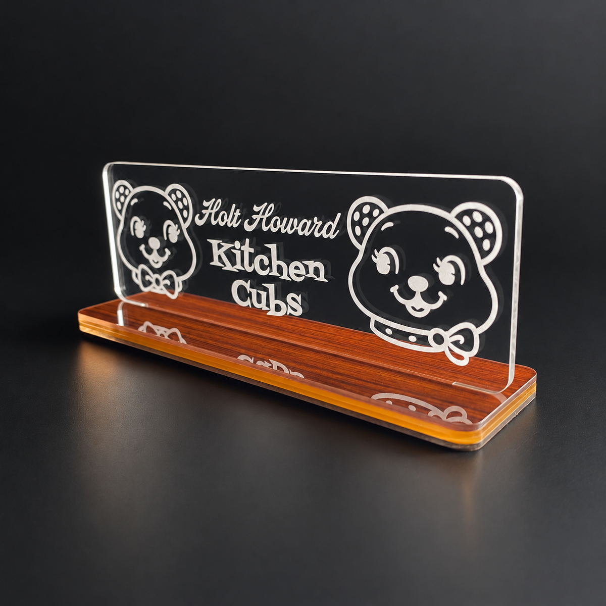 Holt Howard Kitchen Cubs Shelf Tag