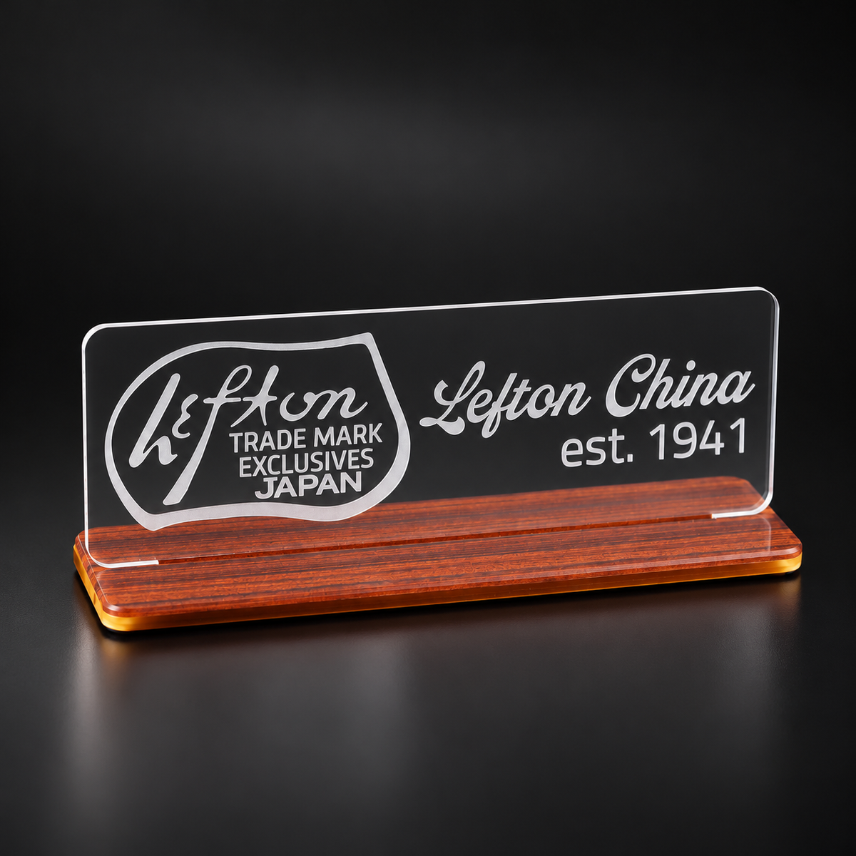 Lefton China Shelf Tag