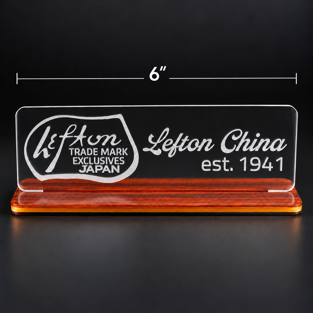 Lefton China Shelf Tag