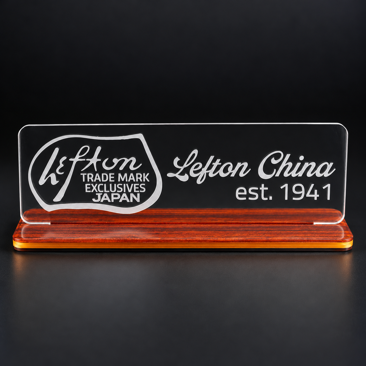 Lefton China Shelf Tag