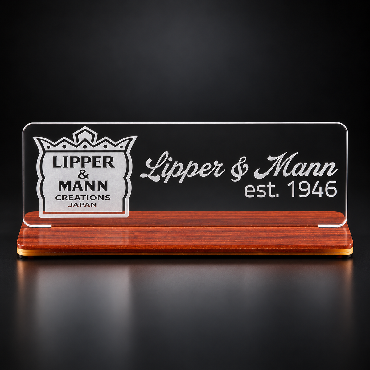 Lipper & Mann Acrylic Shelf Tag