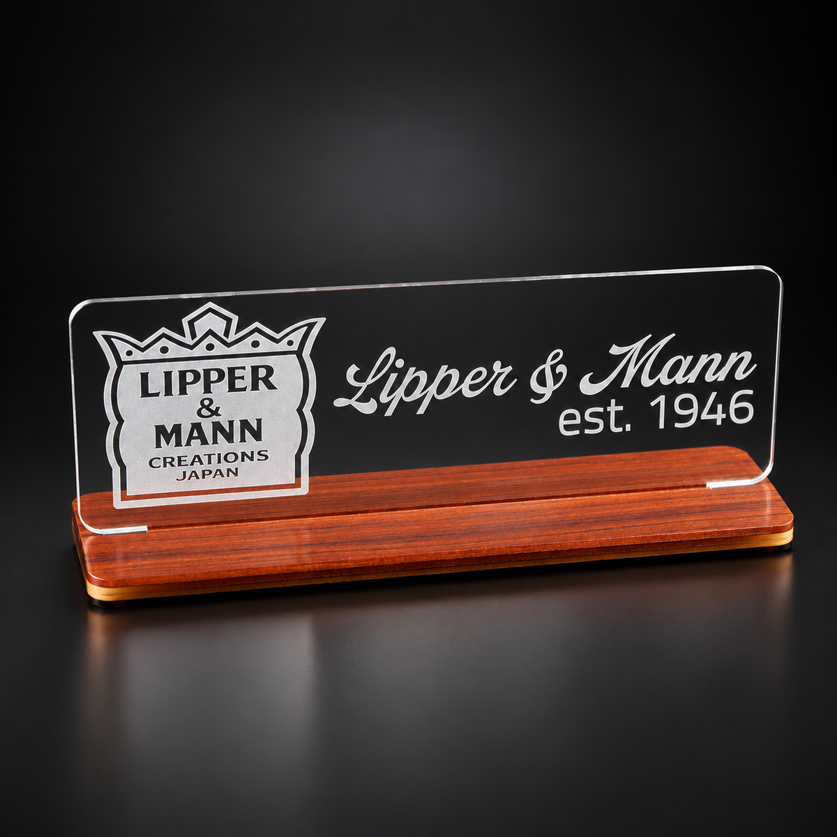 Lipper & Mann Acrylic Shelf Tag