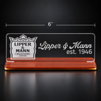Lipper & Mann Acrylic Shelf Tag