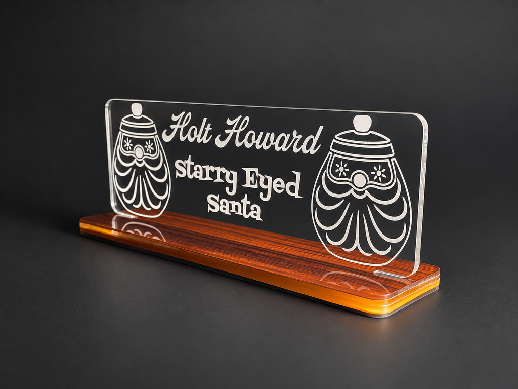 Holt Howard Starry Eyed Shelf Tag