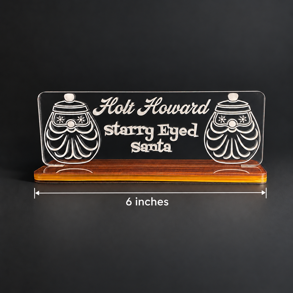 Holt Howard Starry Eyed Shelf Tag