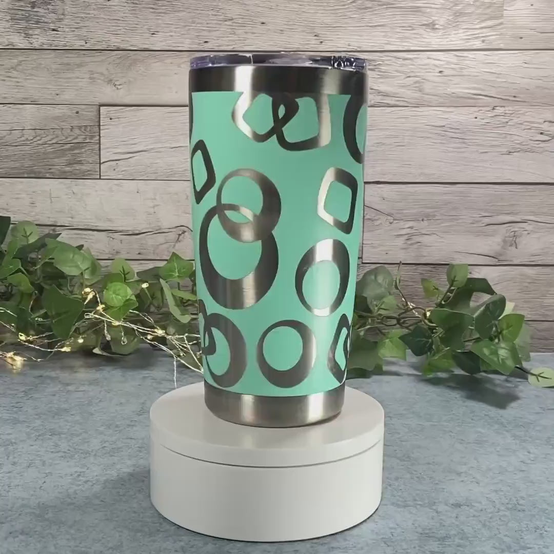 atomCat Atomic Teal Tumbler – 20oz Travel Mug