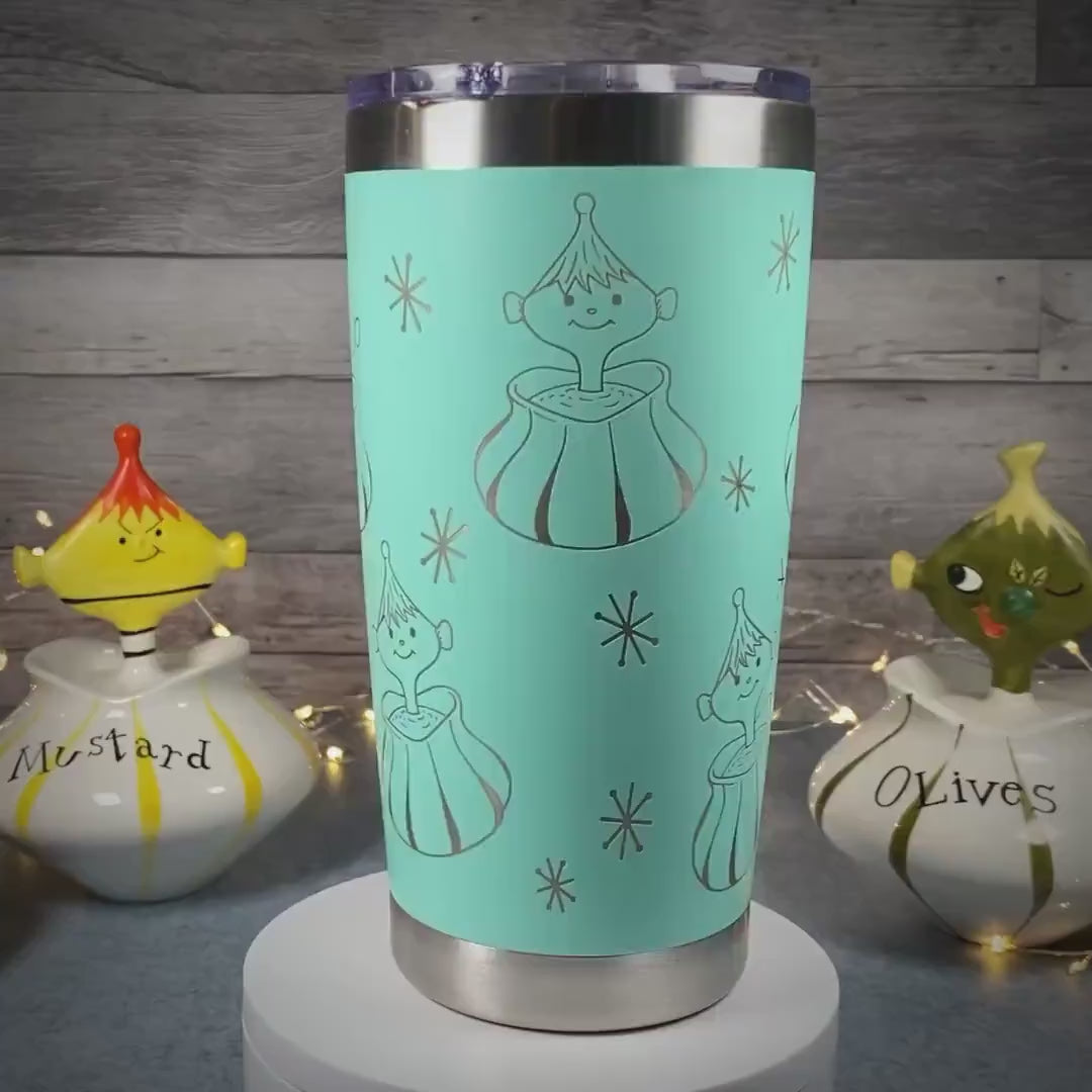 Mid-Century Pixie 20oz Stainless Steel Tumbler