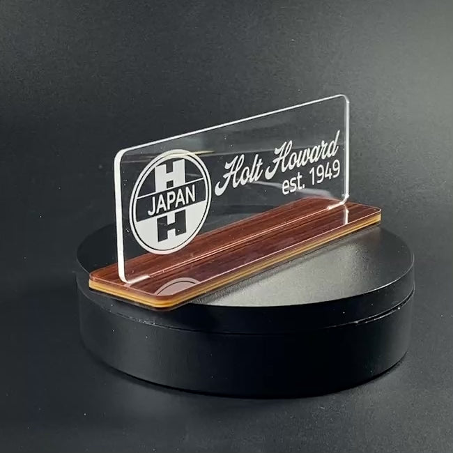 Holt Howard Shelf Tag – Vintage MCM Display Sign