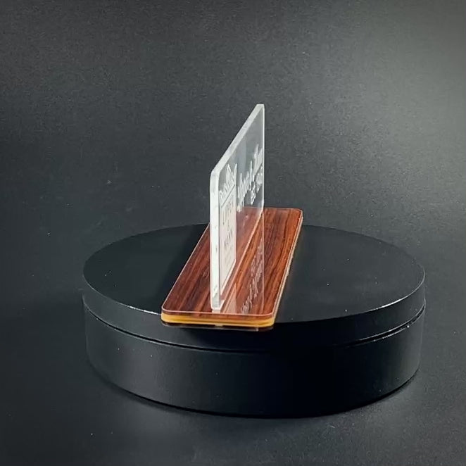 Lipper & Mann Acrylic Shelf Tag