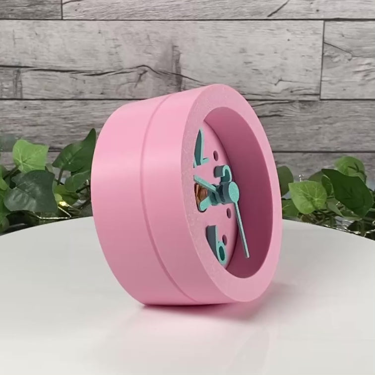 Bubblegum Breeze Dot Clock