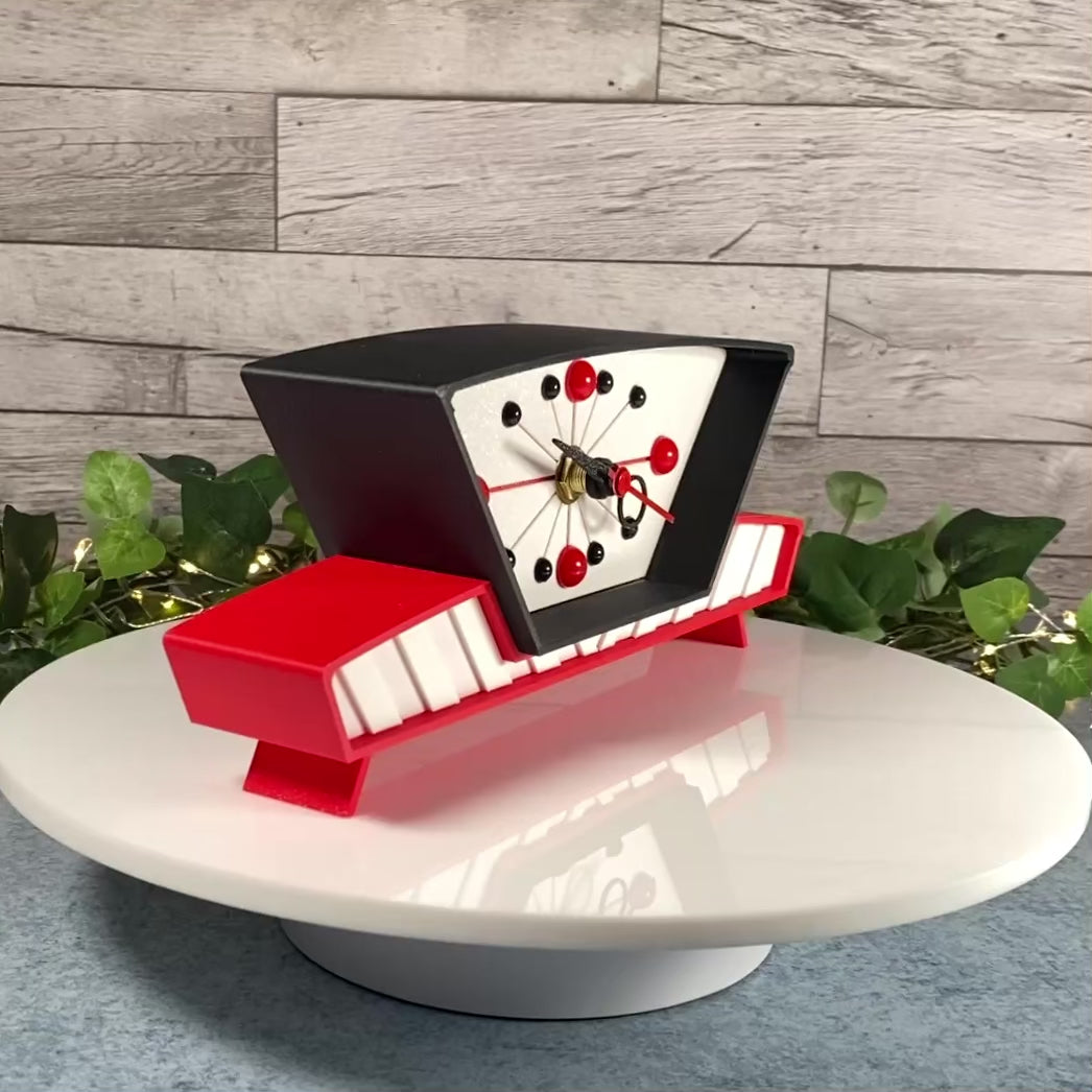 Neon Velocity Clock - Desk and Tabletop