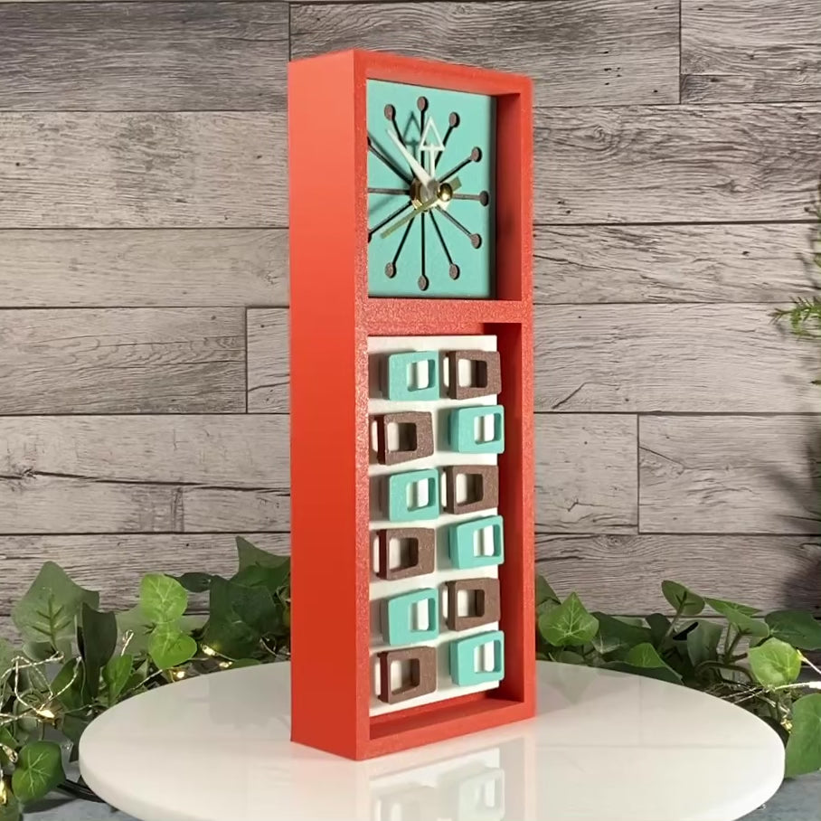 Modular Rhythm Clock - Desk, Tabletop, Wall