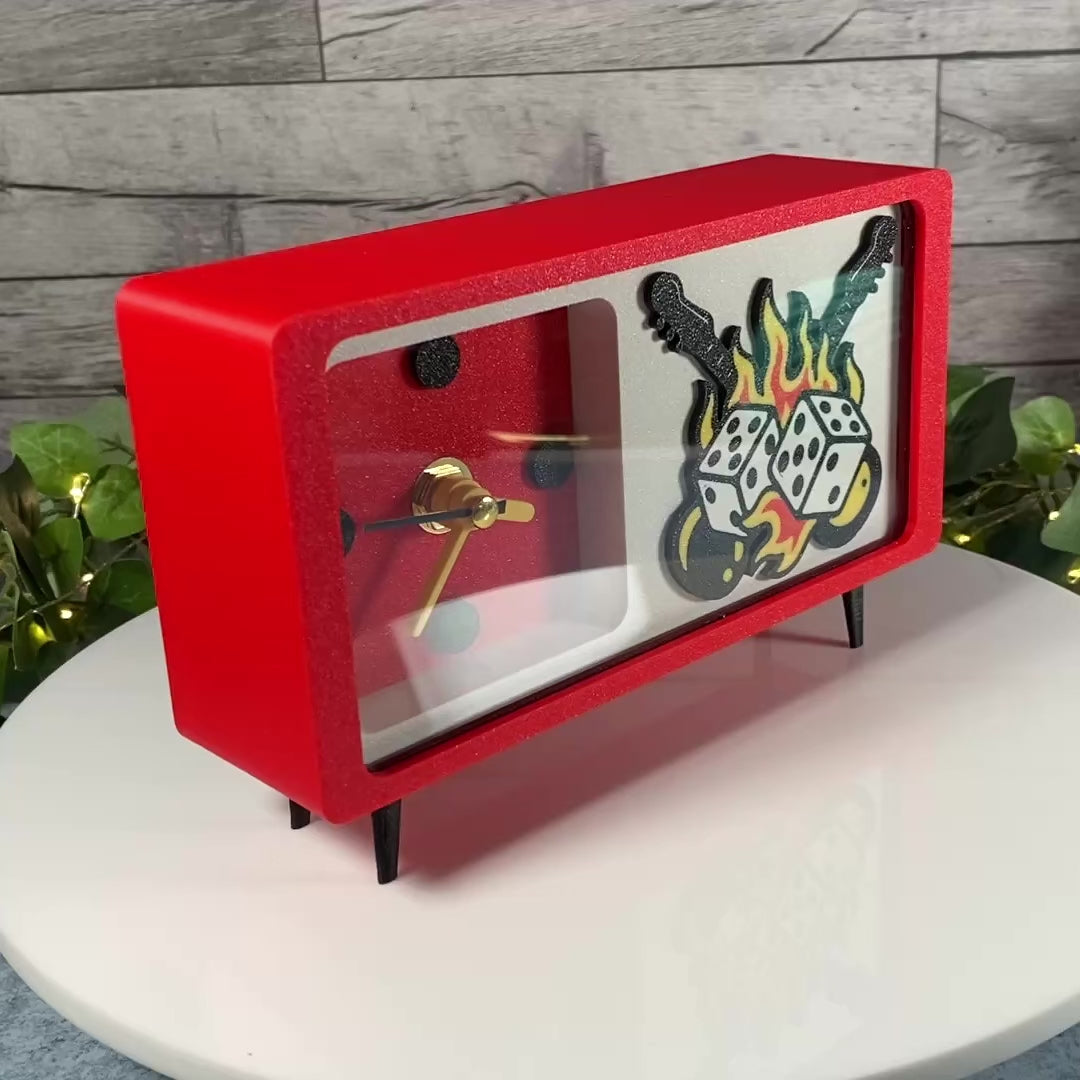 Hot Streak Clock - Desk and Tabletop