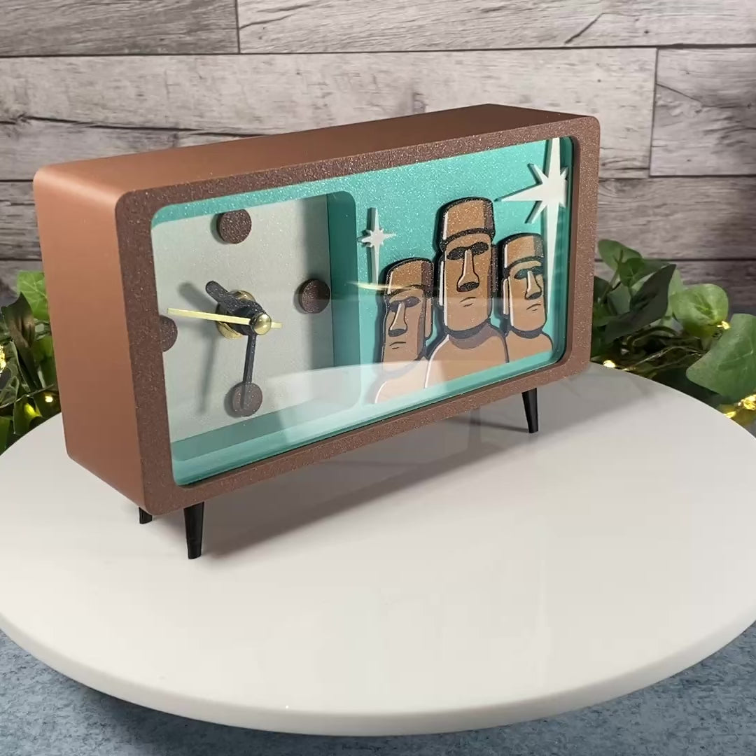 Island Watch Clock - Desk and Tabletop
